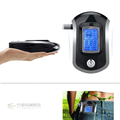 AT6000 Smart Breath Alcohol Tester Digital LCD Breathalyzer