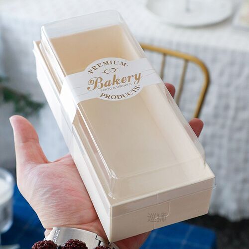 Swiss cake roll packaging box net red Korean sandwich box lo