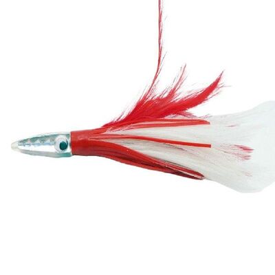 Trolling bait acrylic sea fishing octopus headband feather