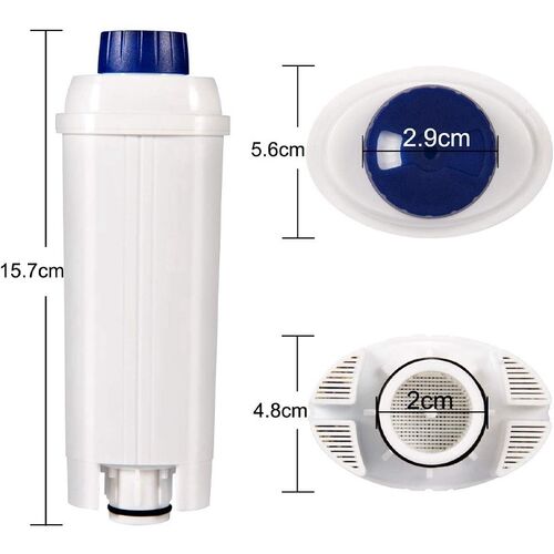 6PCS Coffee Machine Filter for Delonghi Coffee Machine Filte
