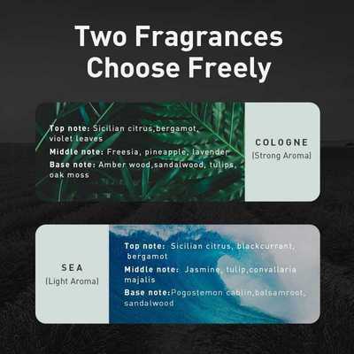 Car Air Freshener Strong Perfume with Solid Aroma Cup Holder