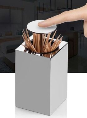 Tempat Tusuk Gigi Baja Tahan Karat Tahan Lama Portabel