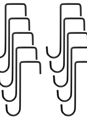 10Pcs Plant Hooks Fence Hooks Wall Hanging Basket Brackets H