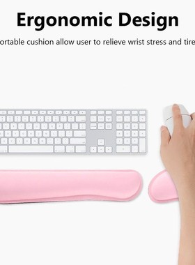 Ergonomic Hand Support Cushion Wrist Rest Keyboard Pad Gamin