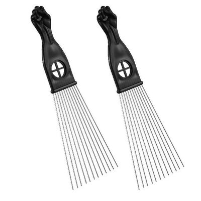 2pcs Afro Hair Comb Afro Comb Men Hair Pick Comb Afro Comb