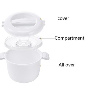 Portable Microwave Oven Rice Cooker Multifunctional Steamer