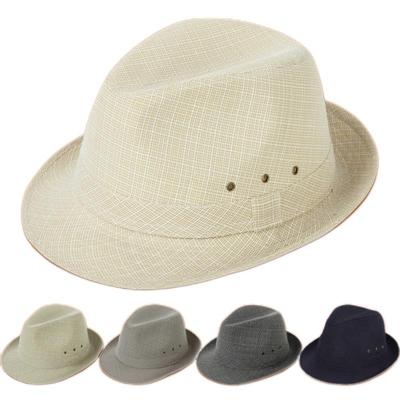 Men's Hats Fedoras Top Jazz Plaid Hat Adult Bowler H