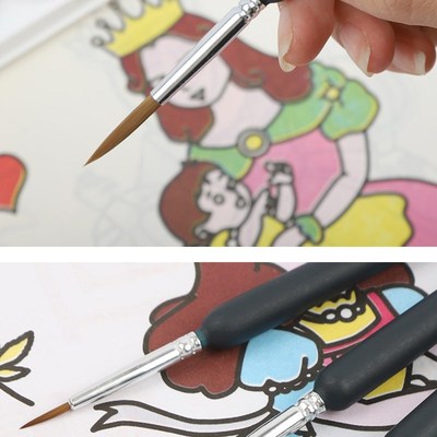 *11pcs Paint Brushes Set Nylon Hair Paintbrushes for Acryli