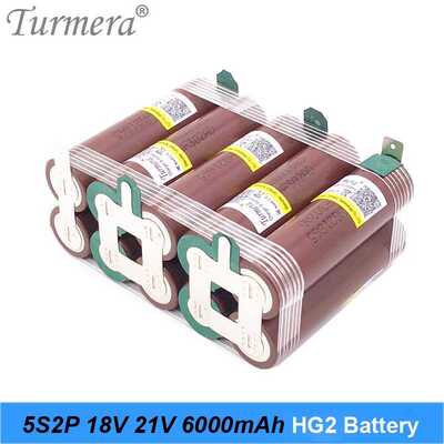 18650 HG2 2S 3S 4S 5S 6S 8S 3000mAh 6000mAh 20 amps 7.4V 12