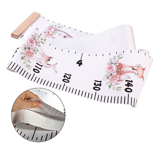 Newborn Baby Play Mat Kids Growth Chart Height Measure Rule
