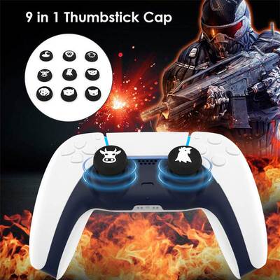 Animal Thumbstick Caps Dustproof Portable Carrying Controlle
