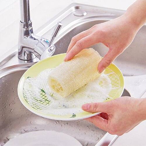 Natural Loofah Luffa Bath Shower Sponge Spa Body Scrubber