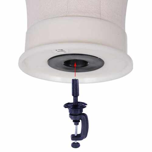 Canvas Block Head Training Mannequin Head Mannequin Manikin
