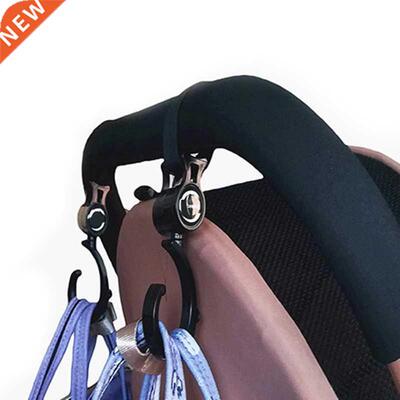 1-2pcs Baby Hanger Baby Bag Stroller Hooks Pram Rotate 60 D