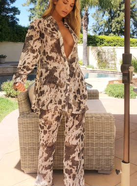 2022 Ins Internet Celebrity Famous two pieces Women Set Serp