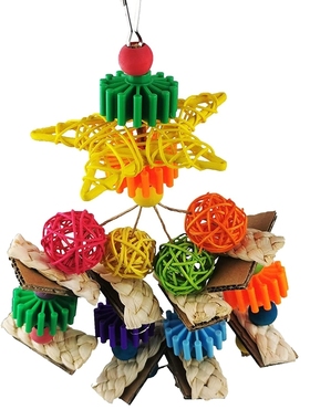 Bird Parrot Toys,Parrot Chewing and Climbing Toys, for Small