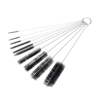 10Pcs/Set Coffee Machine Brush Bottle Tube Straw cleaner Was