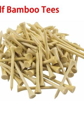 100pcs/bag GOG Approved Professional Bamboo Golf Tees 2 3/4