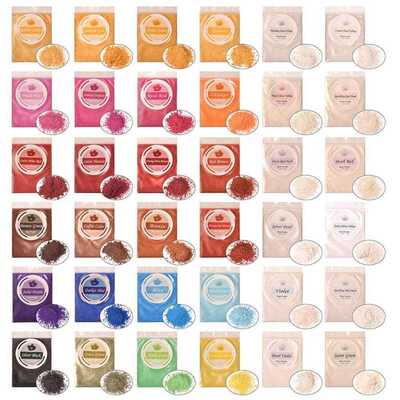 Epoxy Resin Pigt, 50 Colors Mica Powder Resin Dye, Natural P