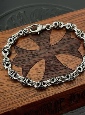 新品复古流简约手链简单大气男女