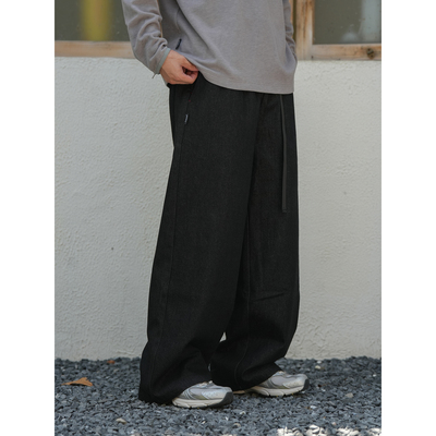 PROCANO24AW螺纹直筒牛仔裤