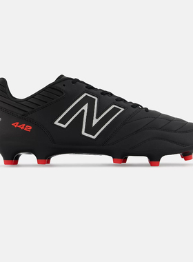 New Balance 442 V2 PRO FG黑色 防滑耐磨 男女足球鞋 MS41FBK2