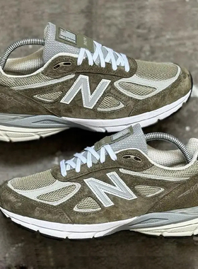 Aime Leon Dore x New Balance 990v4 男士缓冲透气跑鞋 U990CT4