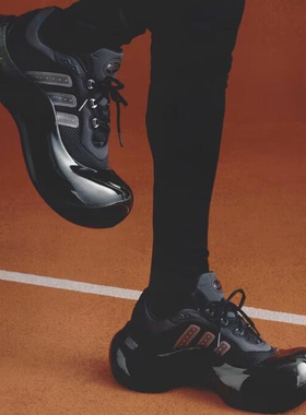 Adidas Moonrubber x Avavav 全黑 防滑耐磨 休闲鞋 ji1494