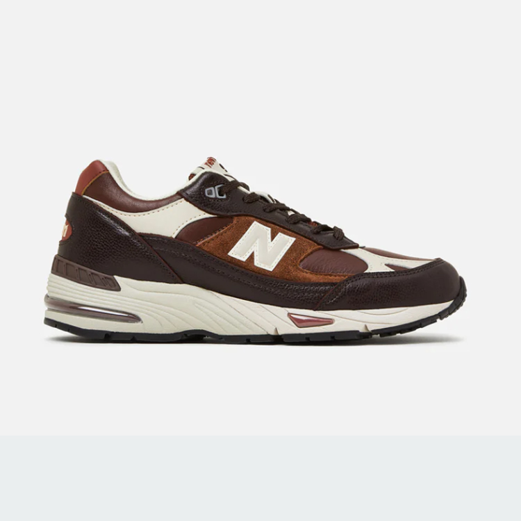 NEW BALANCE M991 皮革鞋面 男子运动鞋 英产 M991GBI 运动鞋new 跑步鞋 原图主图