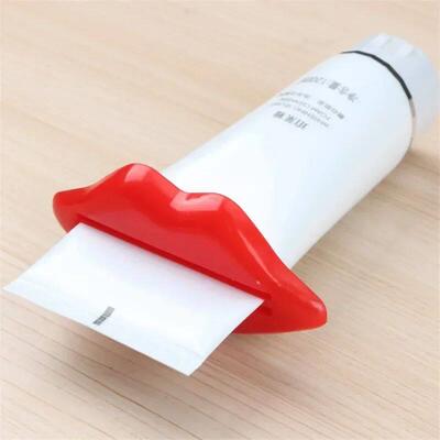 2Pcs Top Sale Sexy Hot Lip Kiss Bathroom Tube Dispenser Toot