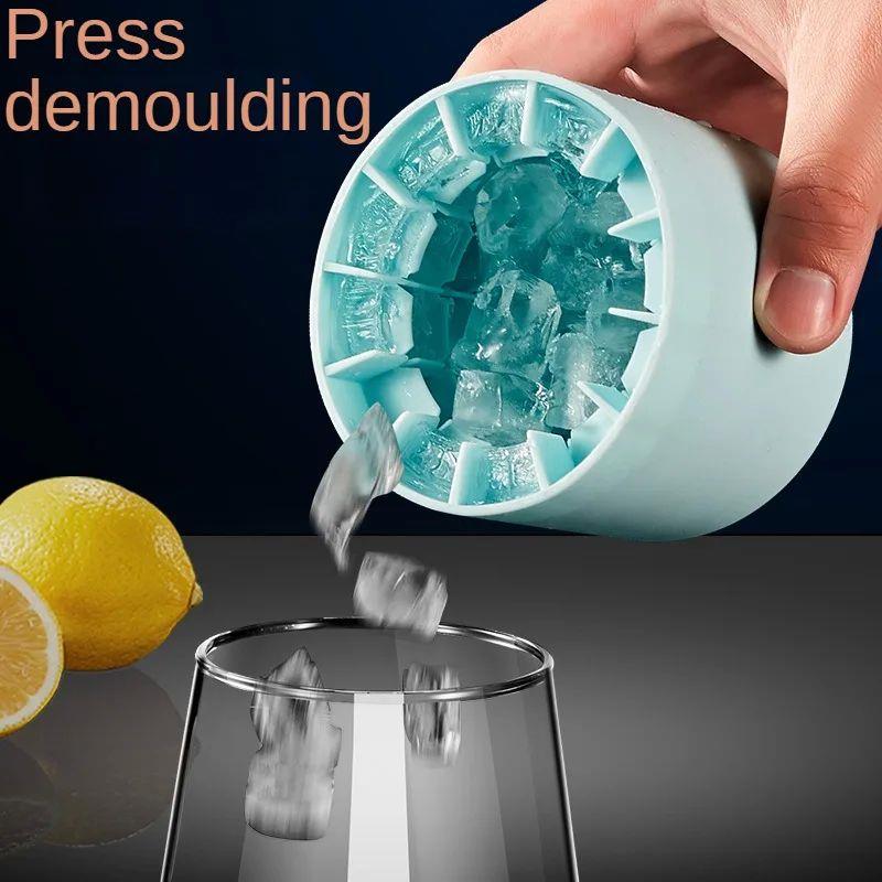 Ice Bucket Cup Mold Ice Cubes Tray Food Grade Quickly Freeze