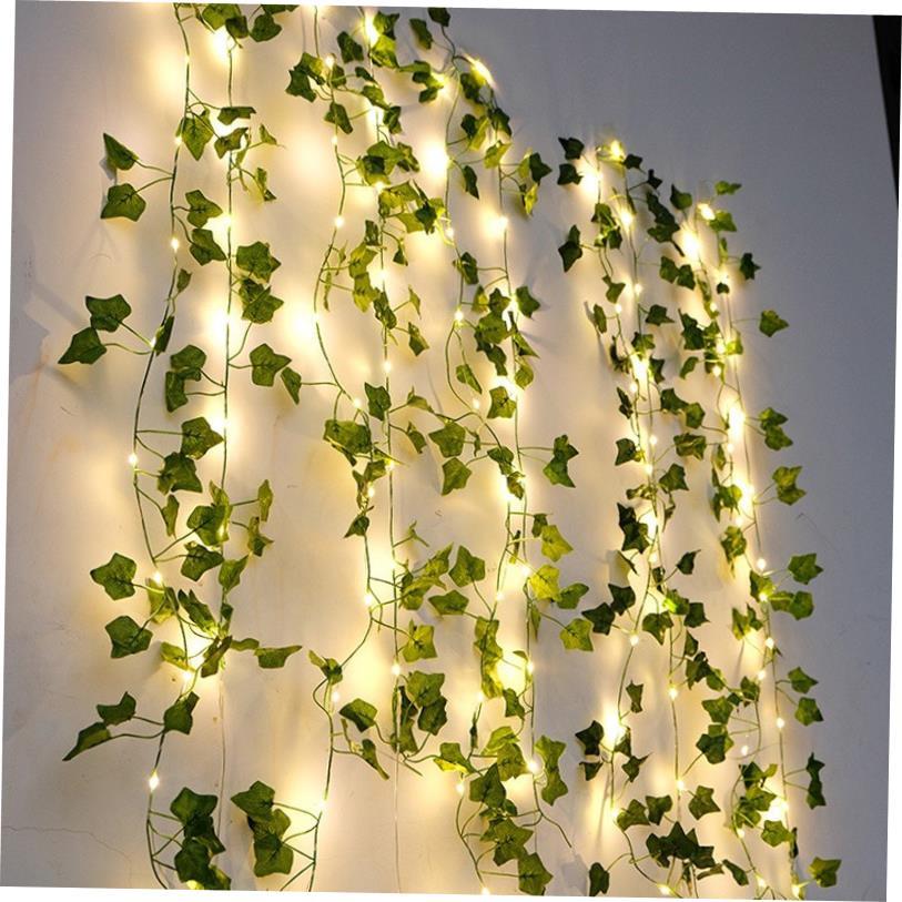 LED light strip Artificial vines Ivy Party Decoration lights