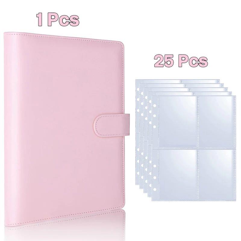 25pcs Page(4 Grids) Photo Card A5-Binder Kpop Photo Albums I