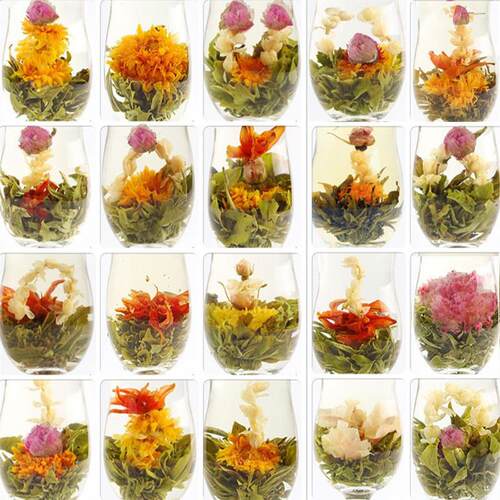 10pcs Art Flowers tea blooming tea 10 kinds of bloom flower