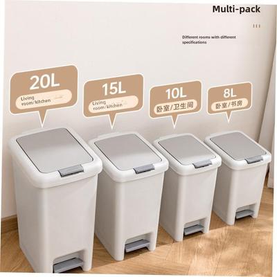 Garbage can toilet trash can kitchen Dustbin with cover bin