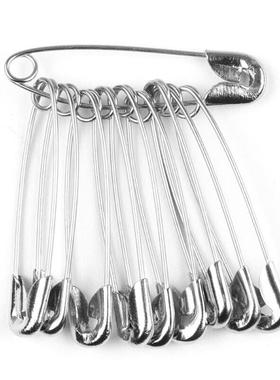 Stainless Steel Safety Pins DIY Rustproof Buckle Pin Metal B