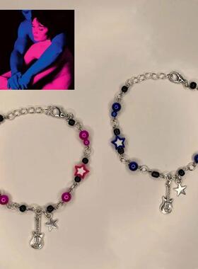 New Pcs Set YK Couple Bracelets TV Girl Matching Bracelets