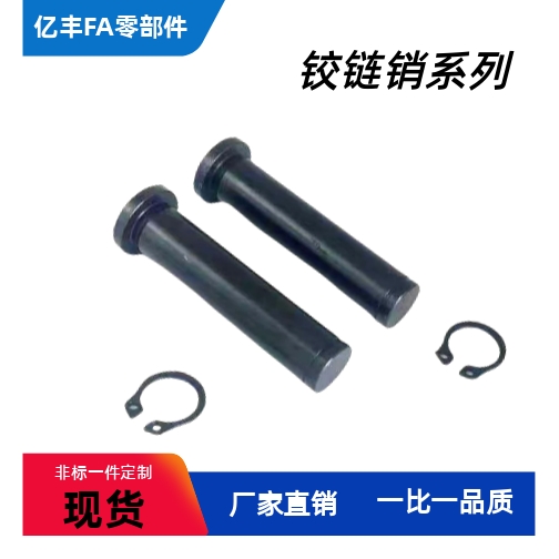 HCDG8 10 12-15 16 18 20 22 24 30 40 45 50卡簧销轴带肩铰炼销