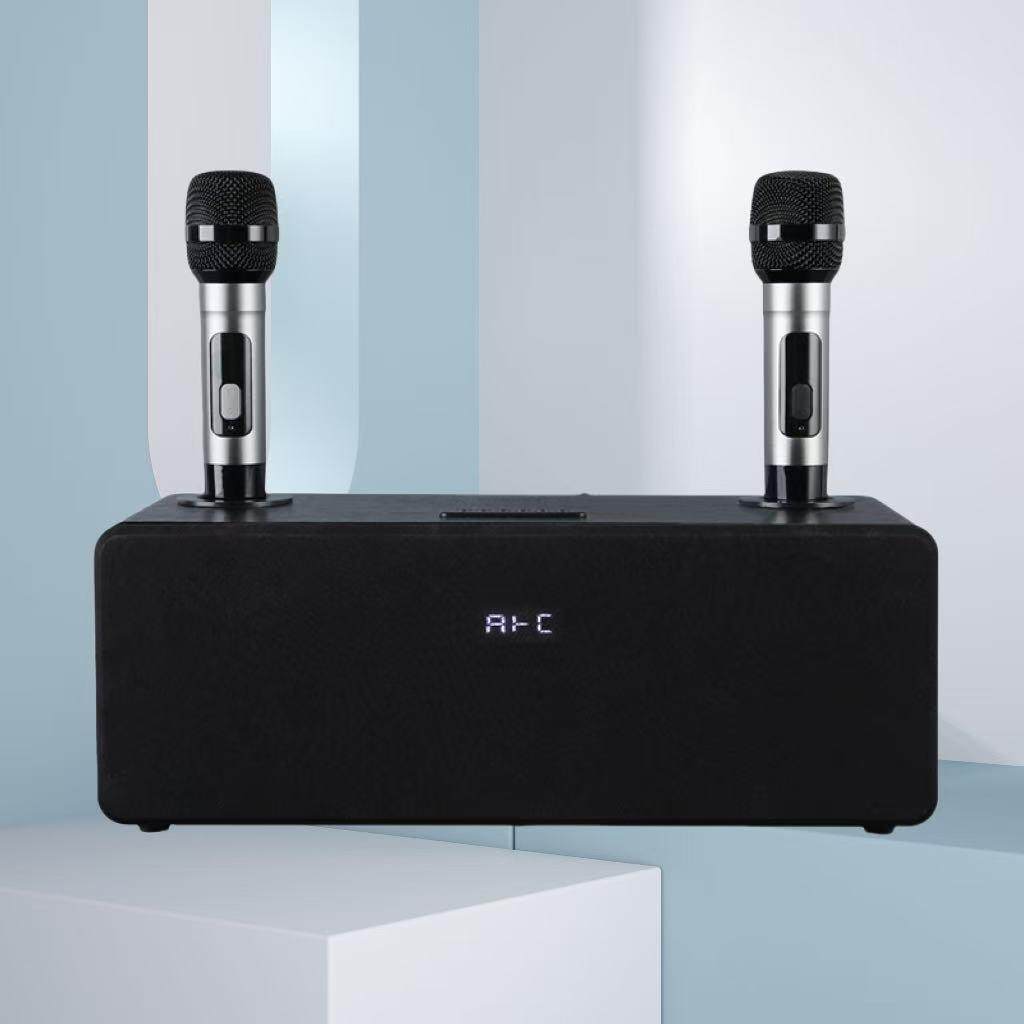 音响话筒一体无线蓝牙音箱麦克风唱歌家庭影院电视卡拉ok自带系统