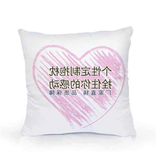 源头厂家热转印抱枕定制加工来图定做照片抱枕套抱枕礼品定制