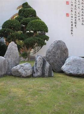 仿真石头造景摆件室外大型空心玻璃钢防水罩园林井盖装饰假山石