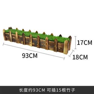 仿真竹子假竹子毛竹人造景观酒店庭院室内外装饰屏风隔断细水竹子