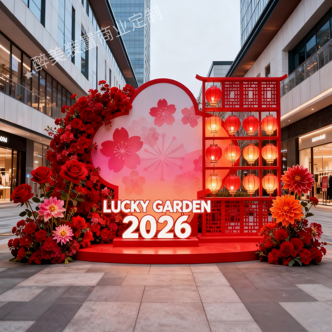 2026马年商业美陈装饰道具春节