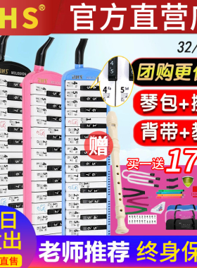 奇美DHS乐普森口风琴37键32小学生专用课堂儿童专业初学者演奏