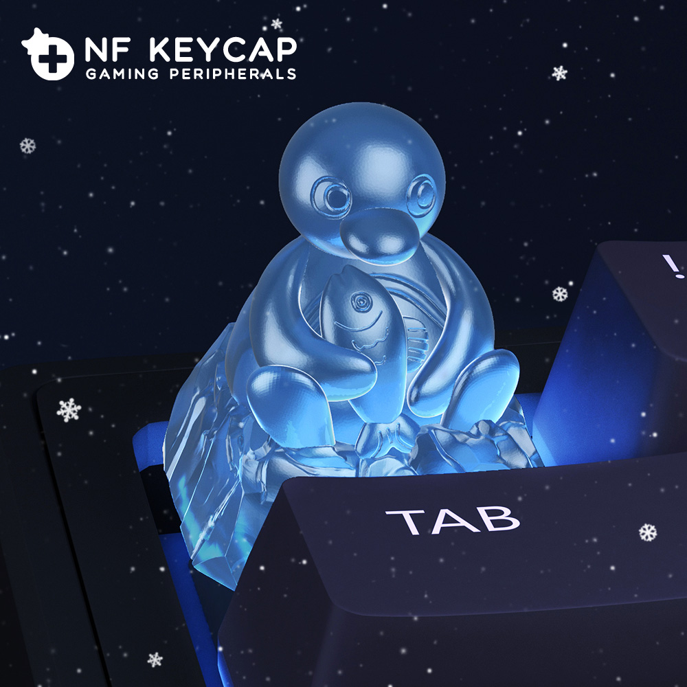 PINGU企鹅键帽创意客制化