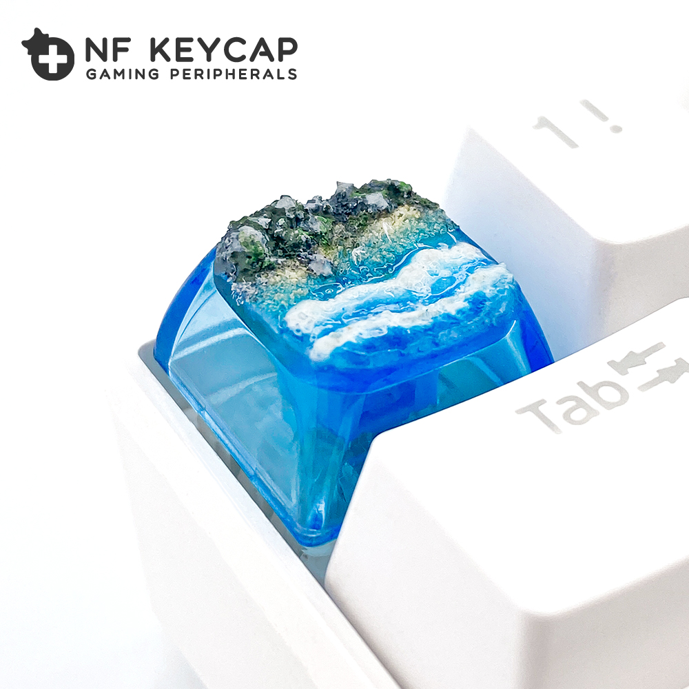 夏日风景键帽创意树脂ESC