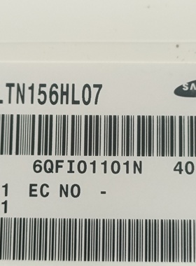 三星LTN156HL07 15.6寸 1920x1080 小口30针EDP 上下耳朵拆机A屏