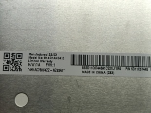 1920 高亮度 1080 窄边 拆机A屏 小口EDP B140HAN04.E