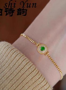 纯银国风设计手链寓意守护百搭