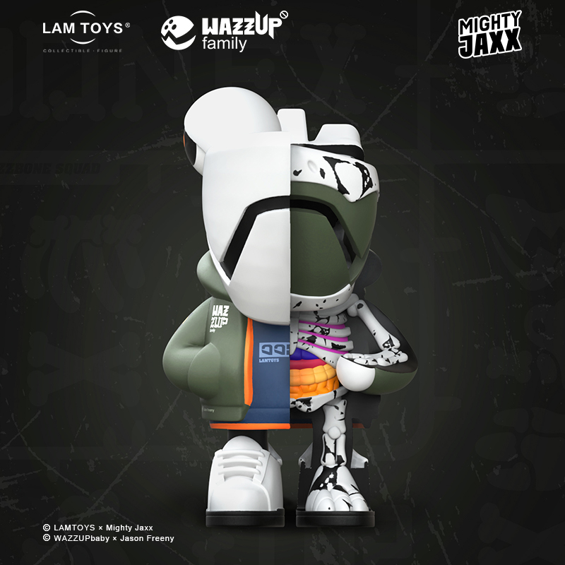 变色龙32CM大体客厅摆件玩具WASA